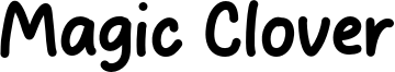 Magic Clover Font