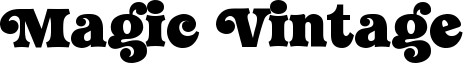 Magic Vintage Font
