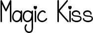 Magic Kiss Font