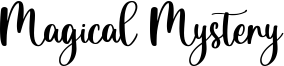 Magical Mystery Font