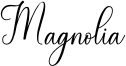 Magnolia Font