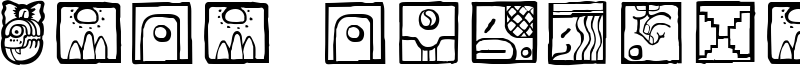 Maia ideograph Font