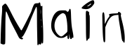 Main Font