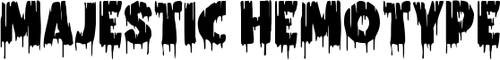 Majestic Hemotype Font