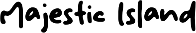 Majestic Island Font