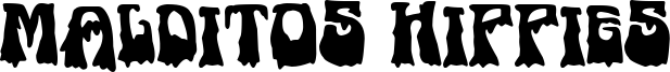 Malditos Hippies Font