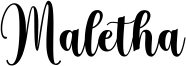 Maletha Font