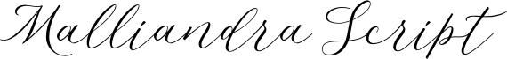 Malliandra Script Font