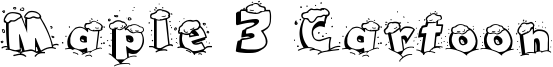 Maple 3 Cartoon Font
