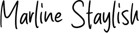 Marline Staylish Font
