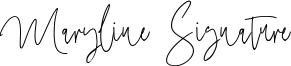 Maryline Signature Font
