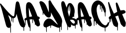 Maybach Font