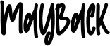 Mayback Font