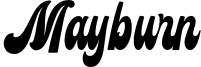 Mayburn Font