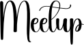 Meetup Font