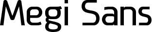 Megi Sans Font