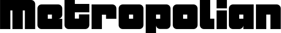 Metropolian Font
