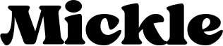 Mickle Font