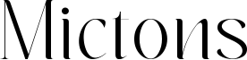 Mictons Font