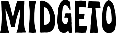 Midgeto Font
