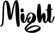 Might Font