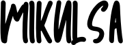 Mikulsa Font