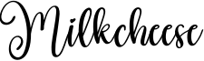 Milkcheese Font