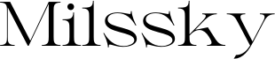 Milssky Font