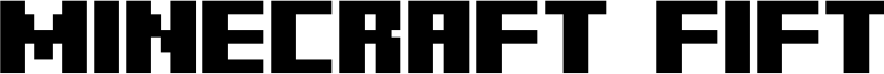 Minecraft Fifty Solid Font