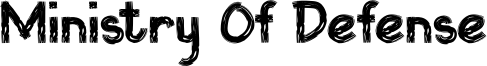 Ministry Of Defense Font
