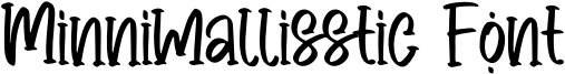 Minnimallisstic Font Font