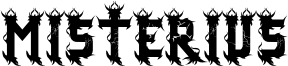 Misterius Font