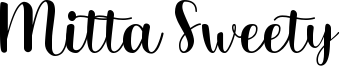 Mitta Sweety Font