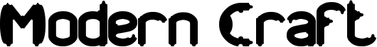 Modern Craft Font