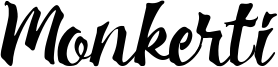 Monkerti Font