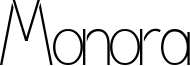Monora Font