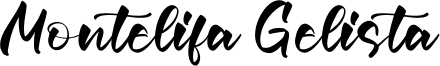 Montelifa Gelista Font