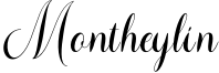 Montheylin Font