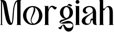 Morgiah Font