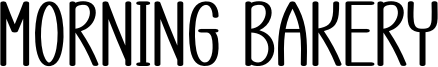 Morning Bakery Font