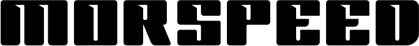 Morspeed Font