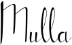 Mulla Font