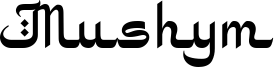 Mushym Font