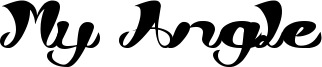 My Angle Font