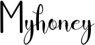 Myhoney Font
