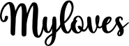 Myloves Font