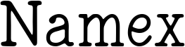Namex Font