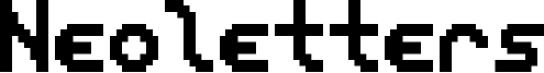 Neoletters Font