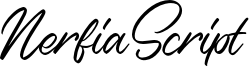 Nerfia Script Font