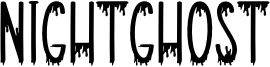 Nightghost Font